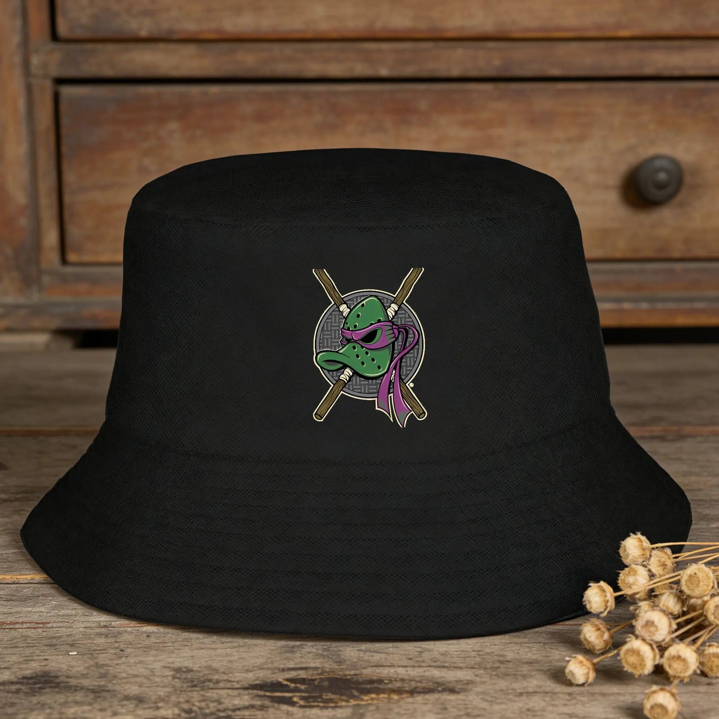 Men Women Mightys Ducks Bucket Hat