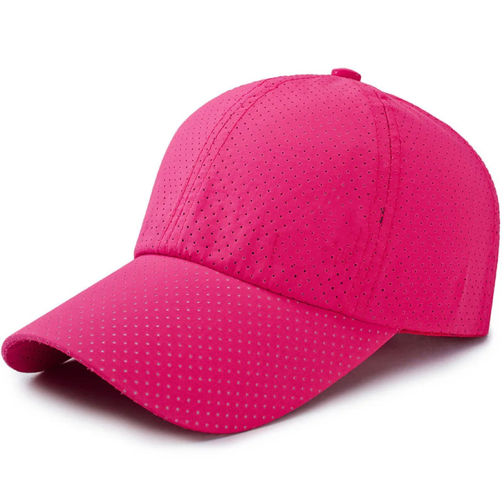 Outdoor Sport Baseball Caps Breathable Mesh Snapback Hats Casquette Bone