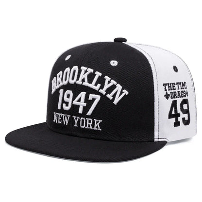 Baseball Cap Men's Versatile Pattern Casual  Adjustable Hip Hop Sports Hat