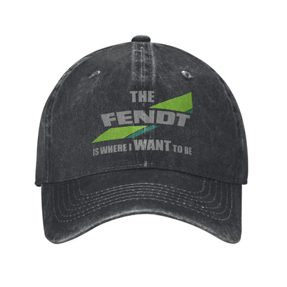 Vintage Fendt German Tractors Baseball Cap