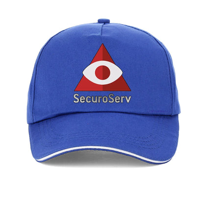 Nach Shop Securoserv Logo Minimalist Videogames Hat Baseball Cap