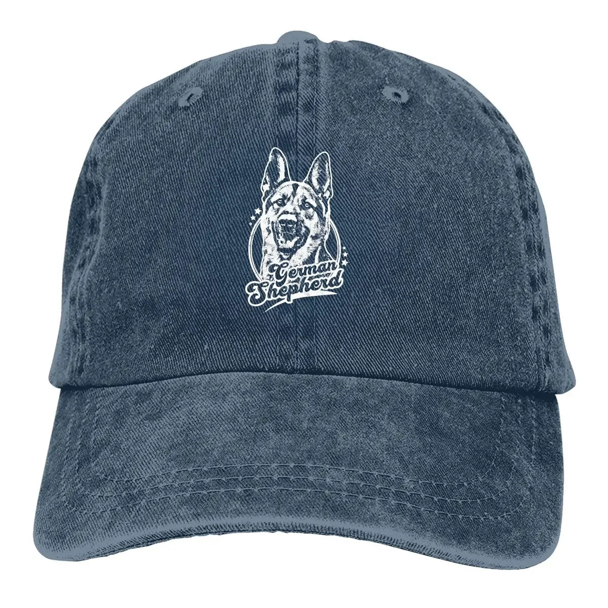 German Shepherd K-9 Washed Baseball Cap