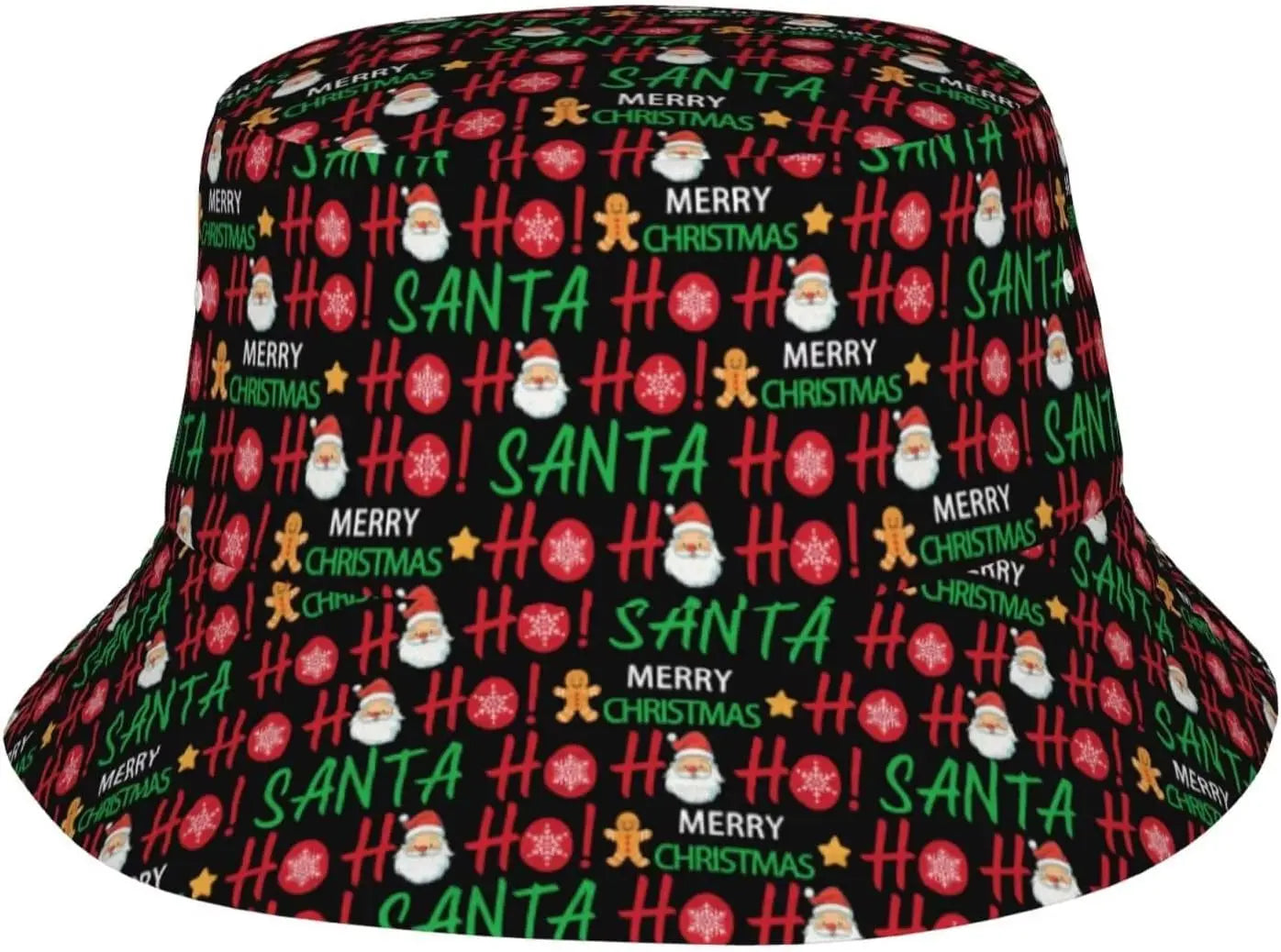 Funny Christmas Hat Happy New Year Bucket Hats