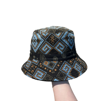 ‌Colorful Patchwork New Bucket Cap