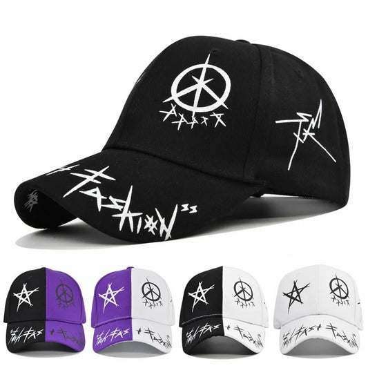 Letter Baseball Cap Graffiti Sun Hip Hop Cap