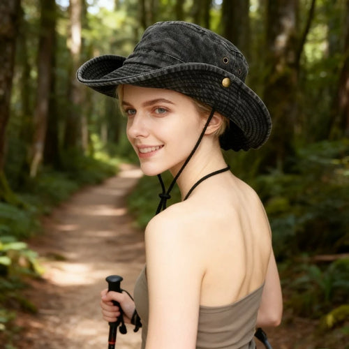 1pc Unisex Solid Color Bucket Hat