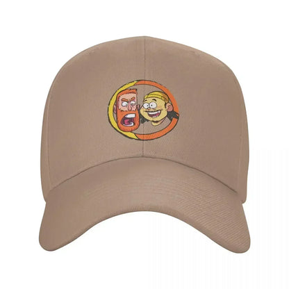Bad Friends Andrew Santino Circle Design Baseball Cap