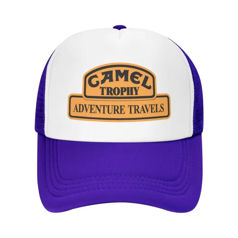 Camel Trophy Racing Print Mesh Baseball Cap