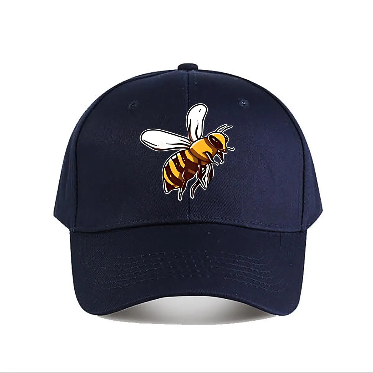 Cartoon Bee Vinyl Sticker For Laptop Car Baseball Cap