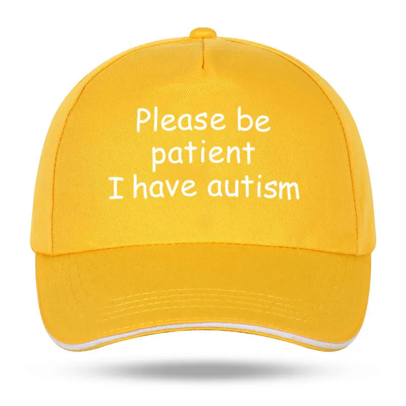 Please Be Patient I Have Autism Cap Baseball Cap