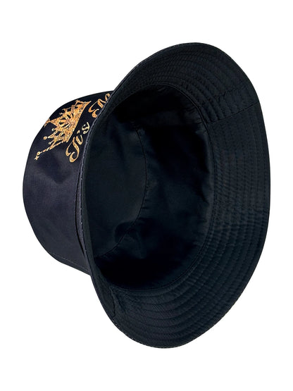 Birthday Party Crown Pattern Bucket Hats