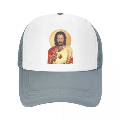 New Personalized Saint Keanu Reeves Baseball Cap