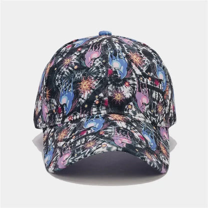 Four Seasons Polyester Print Casquette Baseball Cap