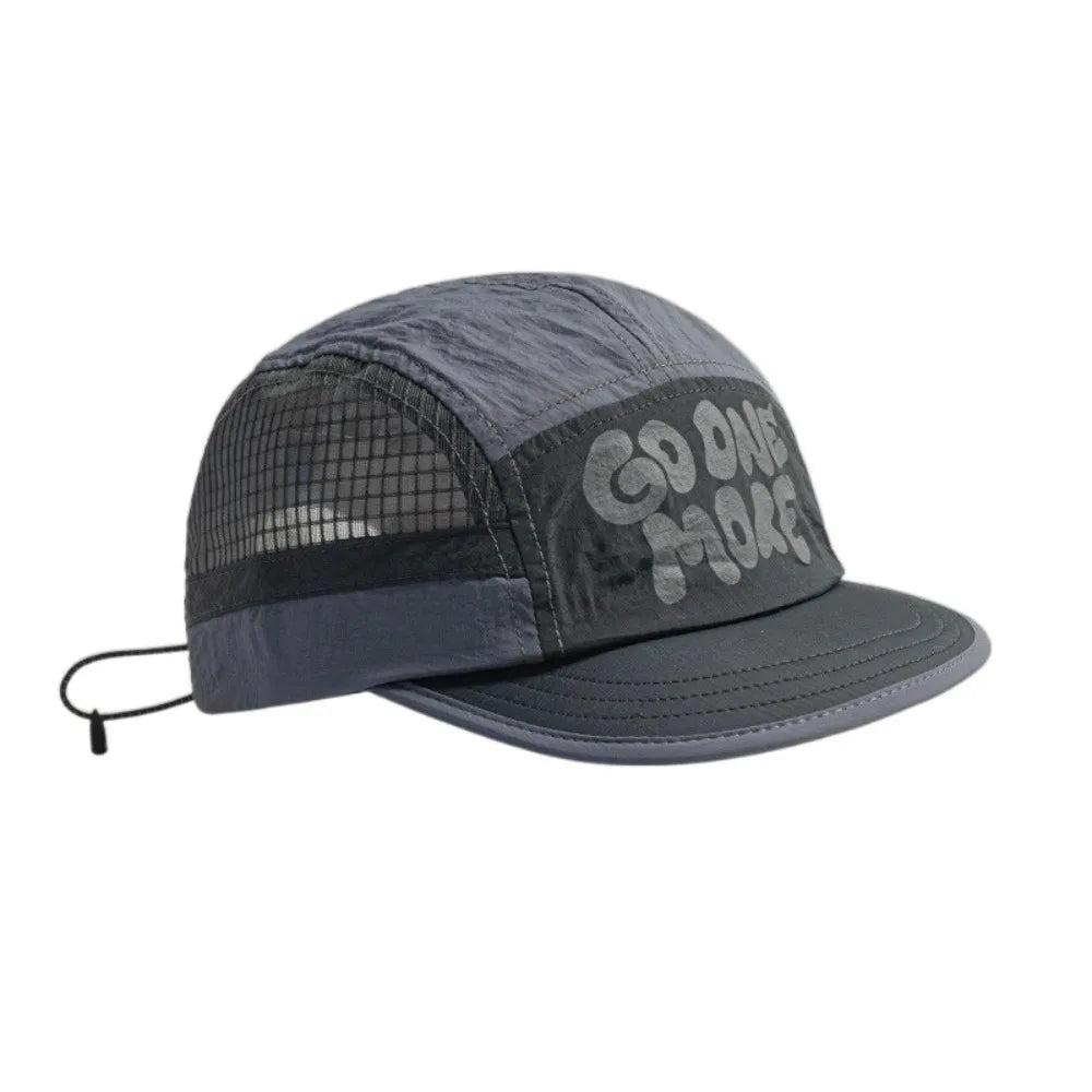 Soft Brim Quick-drying Baseball Cap Sun Protection Retro 5-Panel