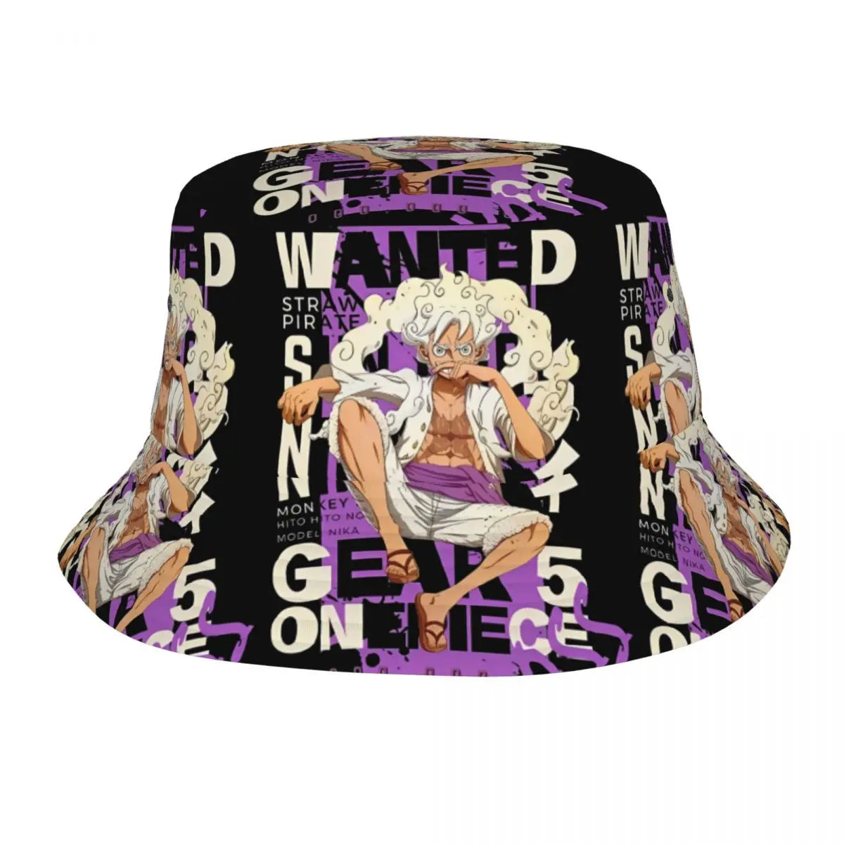 Unisex Bucket Hats One Piece Luffy Japanese Anime