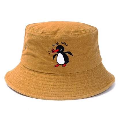 Summer Penguin Bucket Hat Reversible Bob