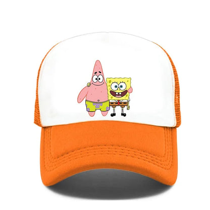 Fashion Cute SpongeBobs Print Baseball Cap