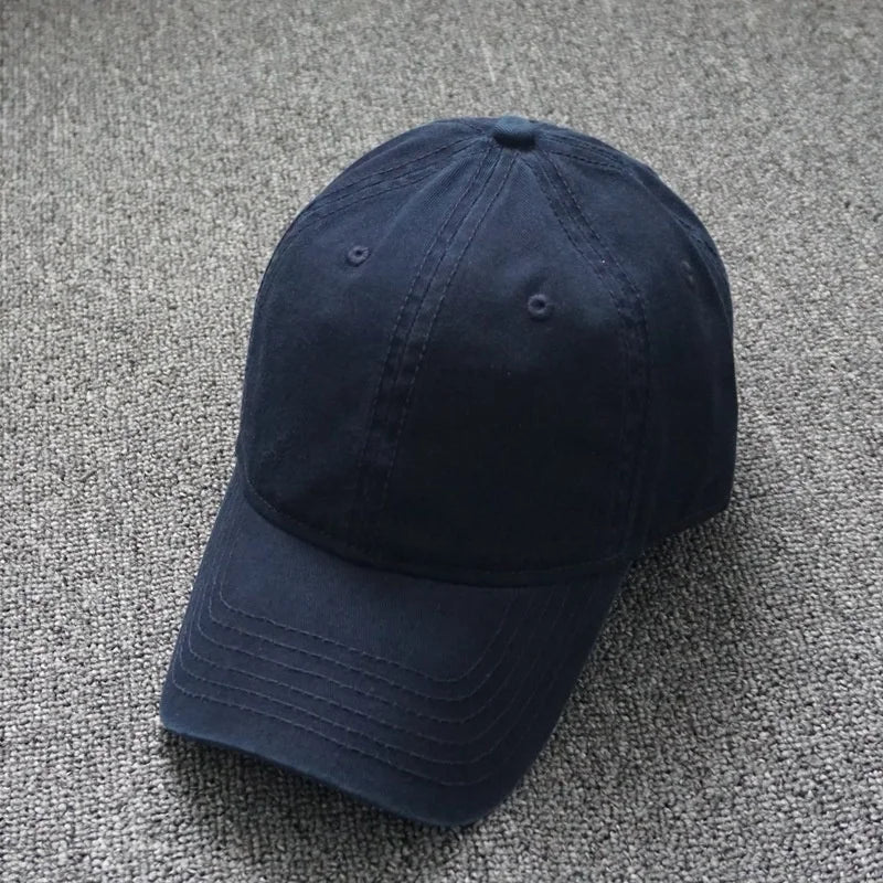 Oversize 100% Cotton Baseball Cap Large For Big Heads Men Women