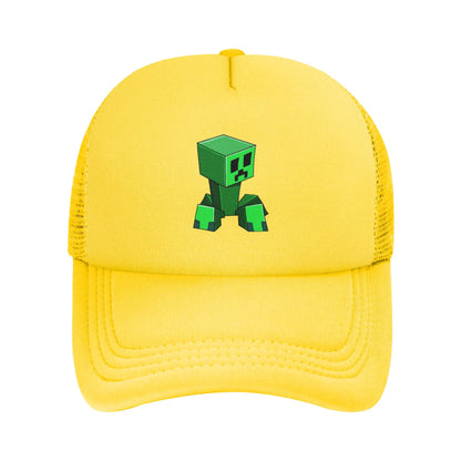 Creepers Trucker Cap Adjustable Polyester Mesh Baseball Cap
