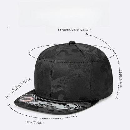 Fashion Men Women Cotton Camouflage Snapback Cap Four Season