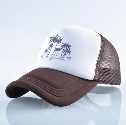 Snapback Mesh Baseball Cap Summer Outdoor Sport Hats