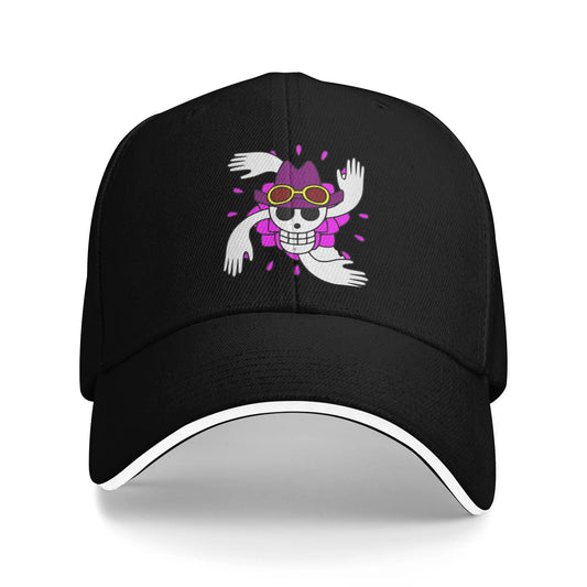 Nico Robin One Piece Flag Baseball Caps
