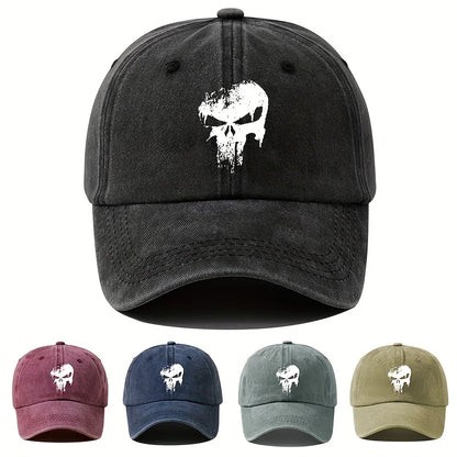 Fashion Printing Skull Baseball Cap
