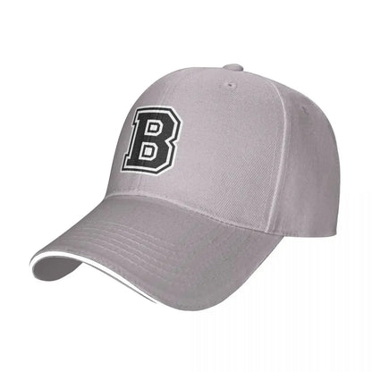 Letter B Unisex Adjustable Baseball Cap