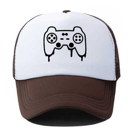 New Game Console Printed Baseball Cap
