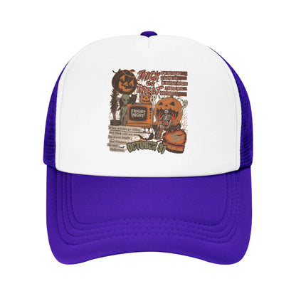 Spooky Ghost Mesh Baseball Caps
