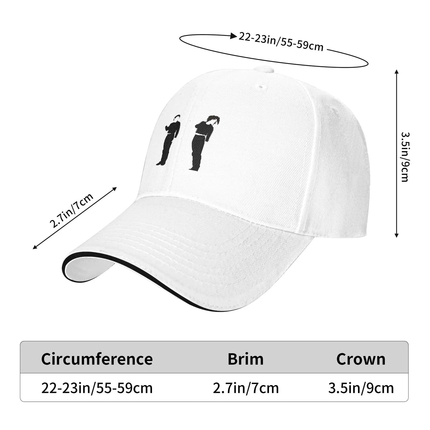 The King of Pop Michaels Jacksons Baseball Cap