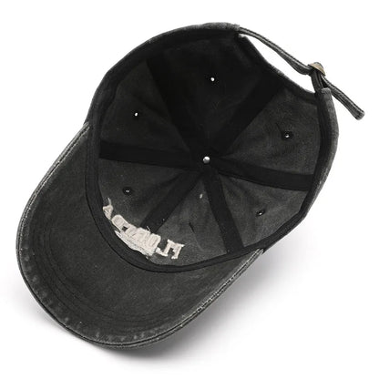 Vintage Washed Cowboy Baseball Cap