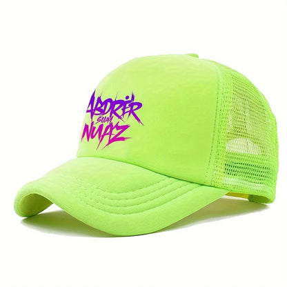 Fashionable Letter Printed Multifunctional Baseball Cap