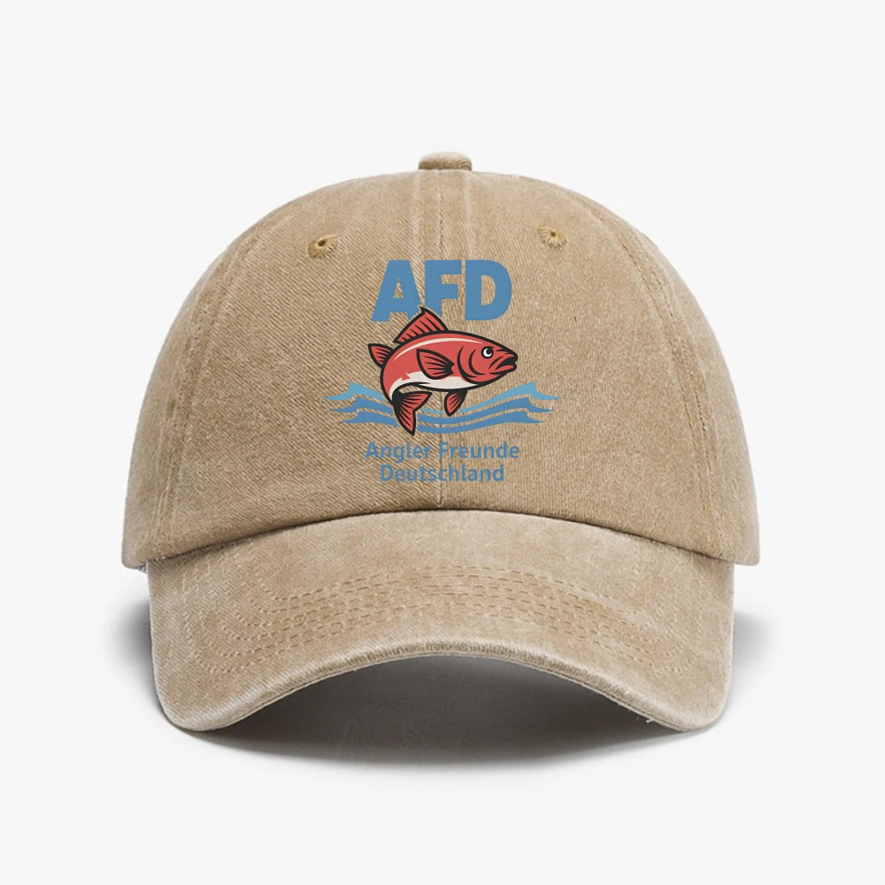 Beach AFD, Angler Friends, Alice Weidel Hip Hop Distressed Baseball Cap