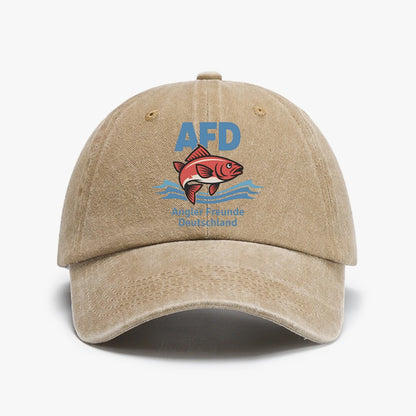 Beach AFD, Angler Friends, Alice Weidel Hip Hop Distressed Baseball Cap