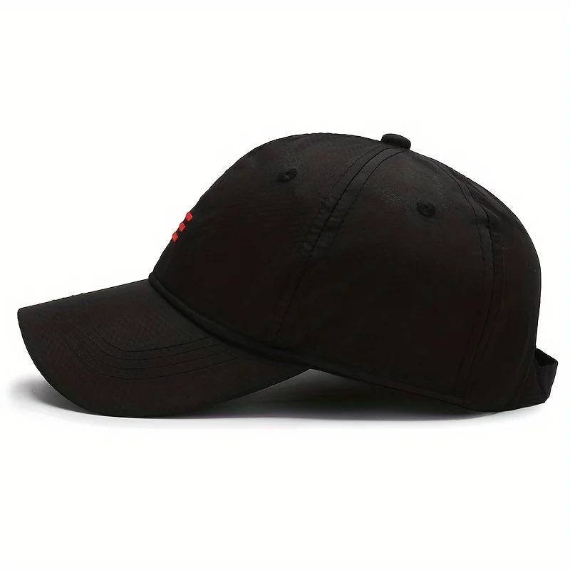 Breathable Baseball Cap Moisture-Wicking Sun Hat