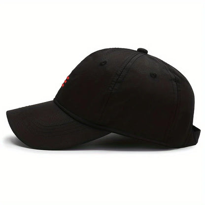 Breathable Baseball Cap Moisture-Wicking Sun Hat