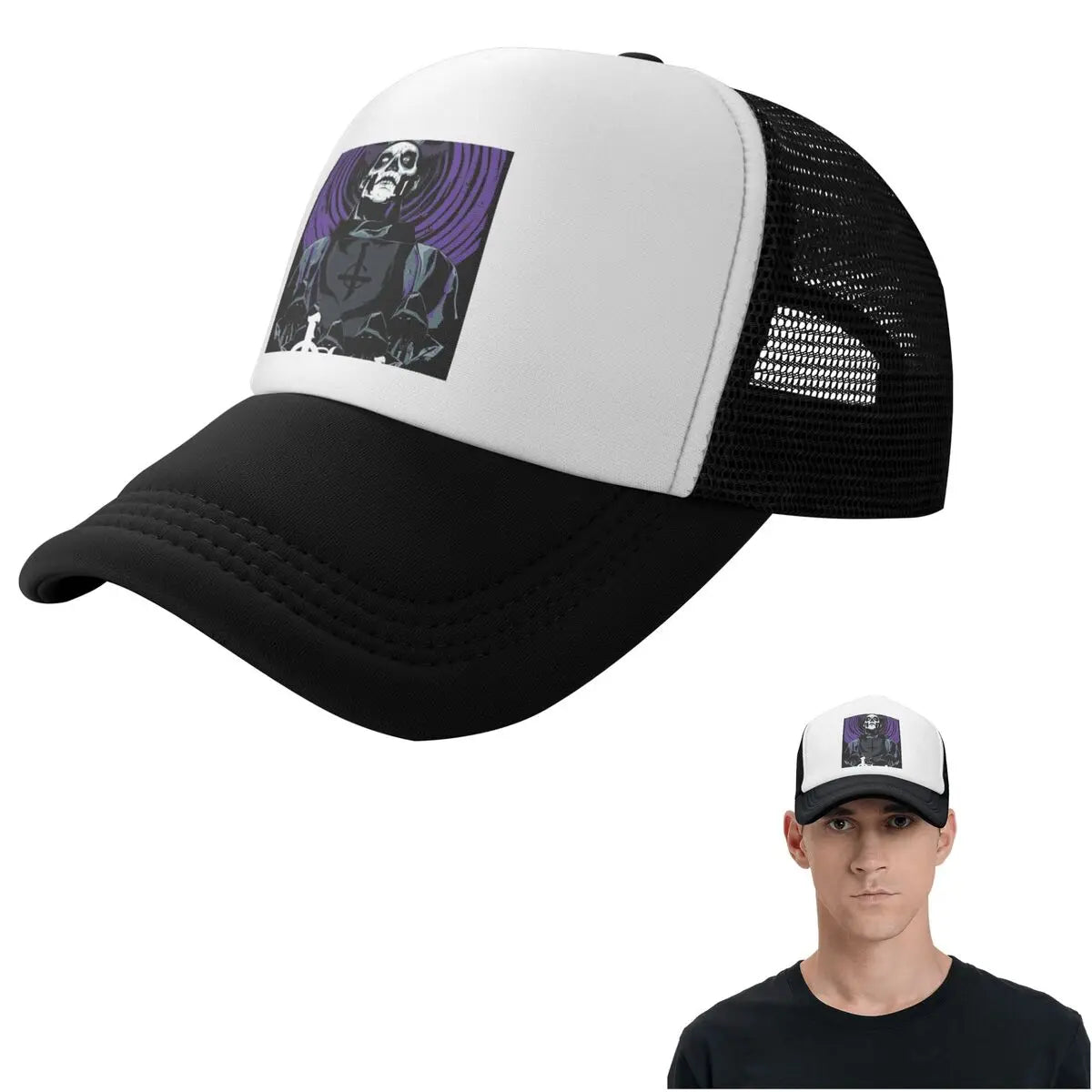 Rock Band Ghost BC 11 Cap Fashion Mesh Baseball Caps
