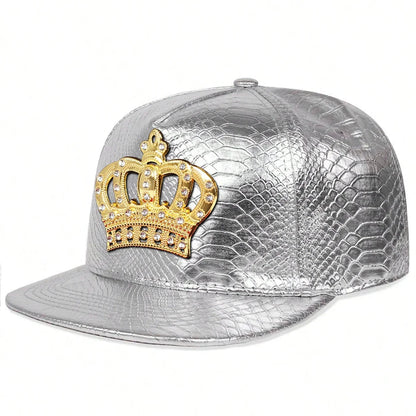 Unisex Diamond Crown Label Hip-hop Hats Spring Autumn