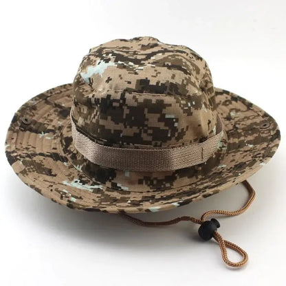 Jungle Cap Camouflage Tactical Caps Military Boonie Hat Men Women