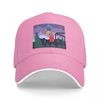 Emo Milhouse Baseball Cap