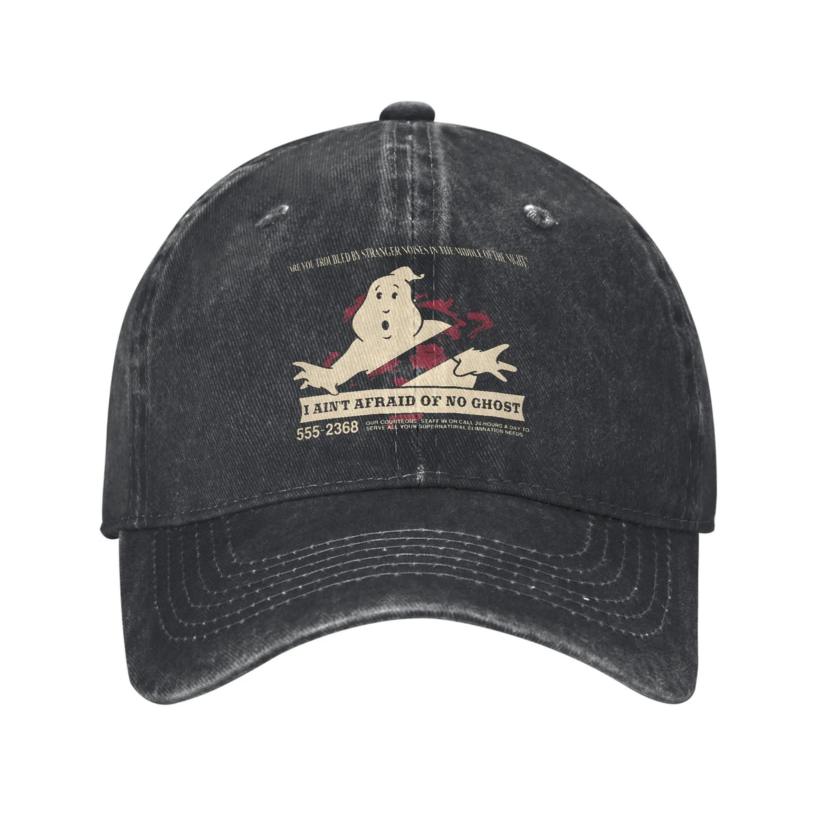 Afraid of No Ghost Busters Men Women Baseball Caps