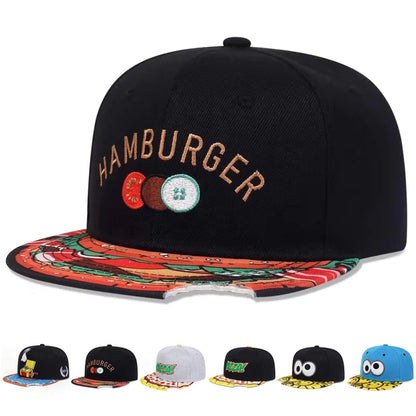 Unisex Eye Embroidery Hip-hop Hats