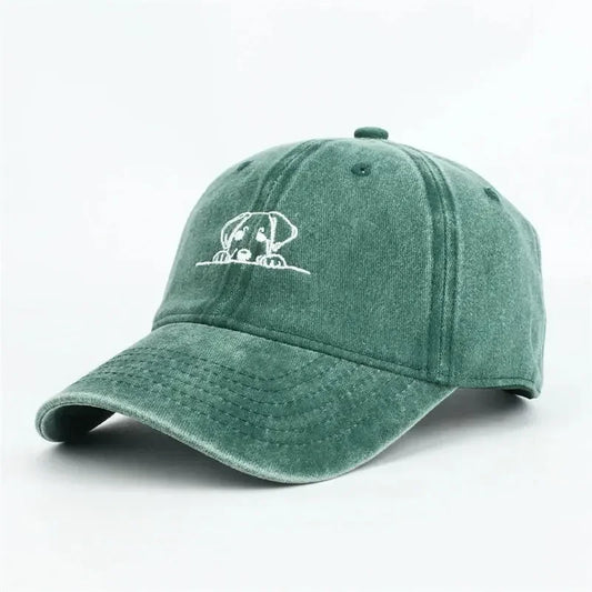 Spring Cotton Cartoon Embroidery Casquette Baseball Cap