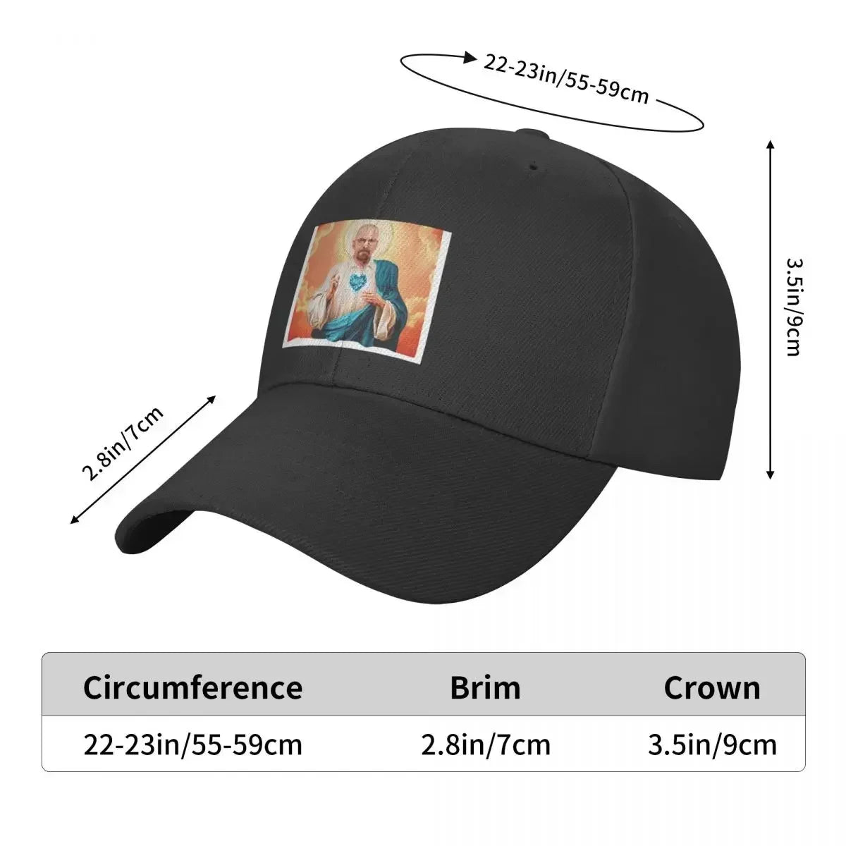 Jesus Walter White Heisenberg Baseball Cap