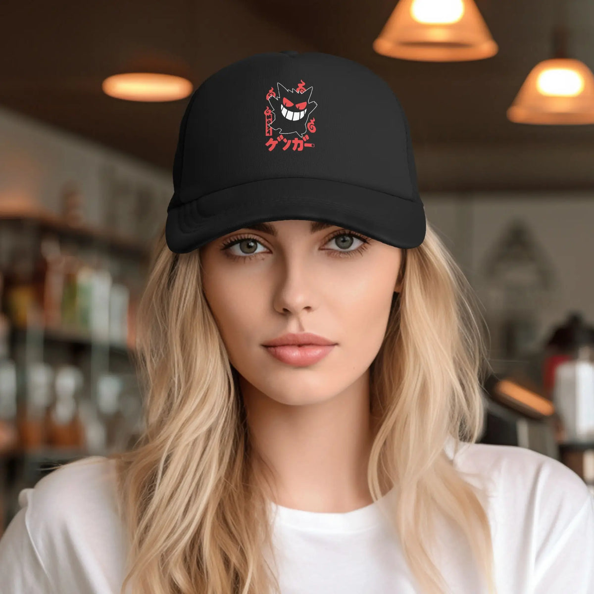 Gengar Pokemoned Trucker Cap Baseball Caps