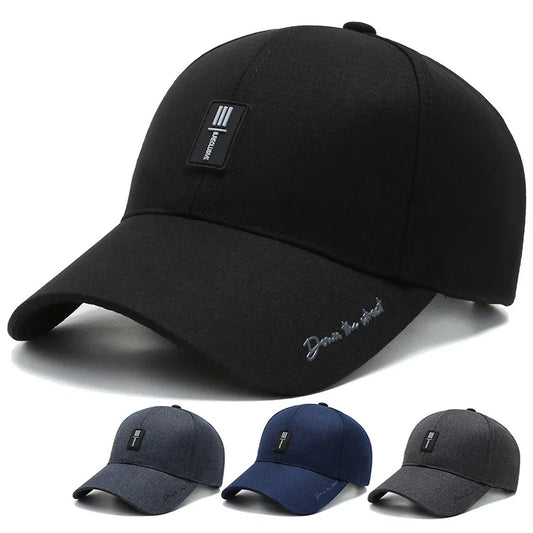 Luxury Brand For Men Fashion Letter Baseball Cap Women Winter Sports Cotton Golf Hat