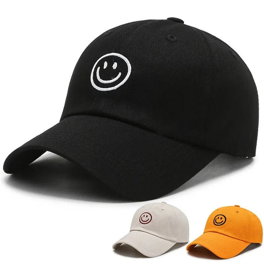 Four Seasons Ca Polyester Cotton Embroidered Smiley Lesbial Baseball Cap