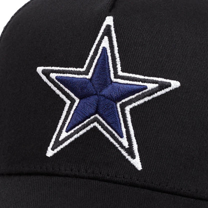Simple Symbol Five-Pointed Star Embroidery Baseball Cap