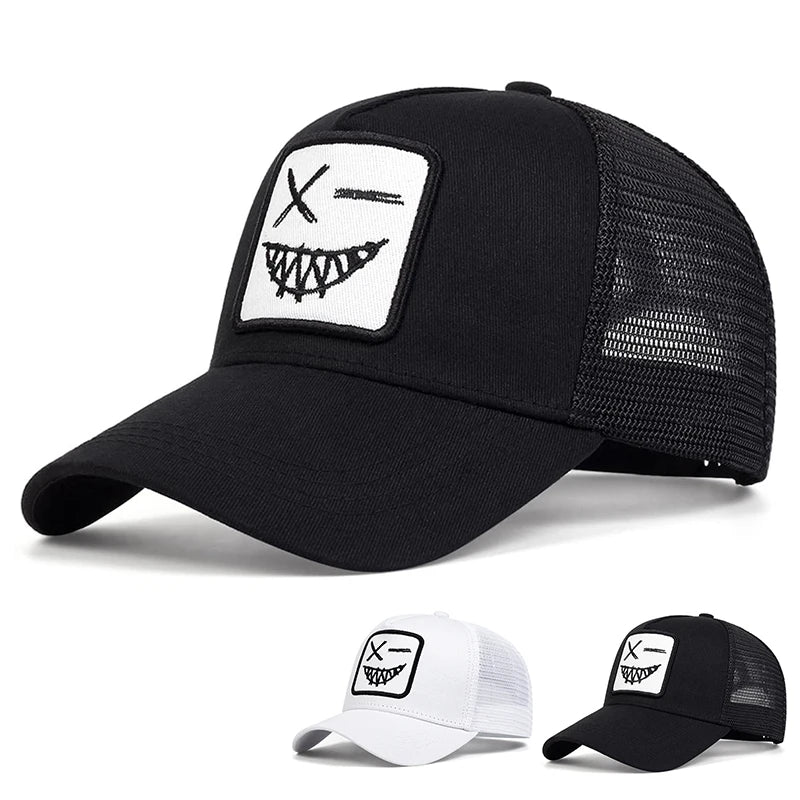 Unisex Casual Baseball Cap Sports Golf Hat Cotton Embroidery Hip Hop Hats